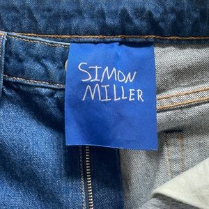 Simon Miller Jeans — Cheville Indigo with Metal Belt Loop